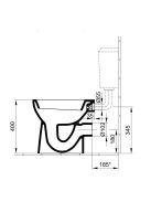 Alföldi Bázis WC csésze 4030 (40300001)