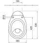 Alföldi Bázis WC csésze 4032 00 01 (40320001)
