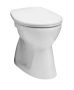 Alföldi Bázis laposöblítésű WC csésze 37x53 alsó kifolyással, CleanFlush technológiával 7096 R1 01