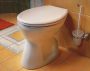 Alföldi Bázis laposöblítésű WC csésze 37x53 alsó kifolyással, CleanFlush technológiával 7096 R1 01