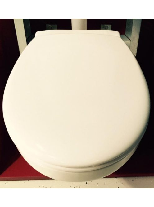 Alföldi Duroplast WC ülőke fém zsanérokkal 8780 95 01 (87809501)