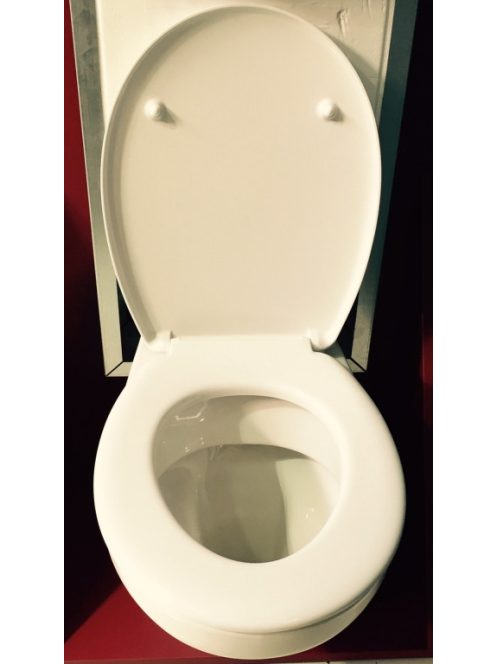 Alföldi Duroplast WC ülőke fém zsanérokkal 8780 95 01 (87809501)