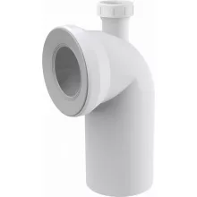Alca WC csatlakozó DN40 – csőcsonk 90° A9090P40