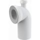 Alcaplast WC csatlakozó DN40 – csőcsonk 90° A9090P40
