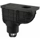 Alca Függőleges univerzális esővíz elvezető 300×155/110 mm AGV1