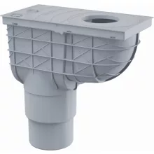   Alca Függőleges univerzális esővíz elvezető 300×155/125/110 mm AGV4S