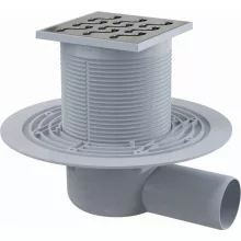 Alca - Padlóösszefolyó 105×105/50 mm APV102