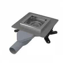 Alca - Rozsdamentes padlóösszefolyó 130×130 mm APV110