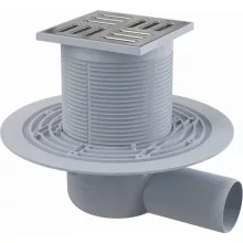 Alca - Padlóösszefolyó 105×105/50 mm APV1311