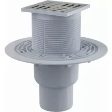 Alca - Padlóösszefolyó 105×105/50/75 mm APV201
