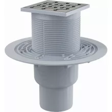 Alca - Padlóösszefolyó 105×105/50/75 mm APV202