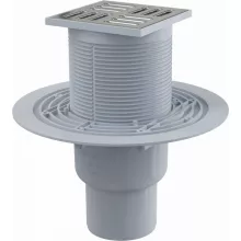 Alca - Padlóösszefolyó 105×105/50/75 mm APV2311