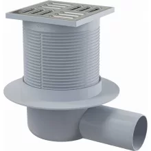 Alca - Padlóösszefolyó 105×105/50 mm APV31