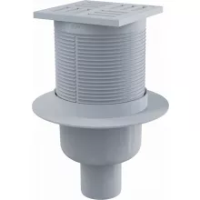 Alca - Padlóösszefolyó 105×105/50 mm APV6111
