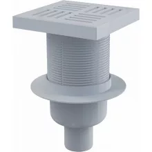 Alca - Padlóösszefolyó 150×150/50 mm APV6211