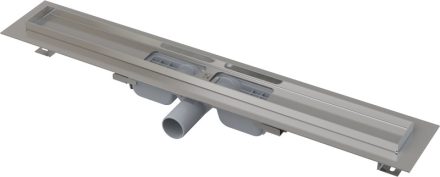Alcaplast Low - Zuhanyfolyóka 650mm, vízszintes lefolyóval APZ101-650
