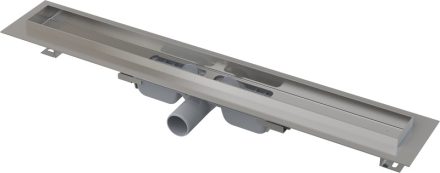 Alcaplast Professional Low - Zuhanyfolyóka 650mm, vízszintes lefolyóval APZ106-650
