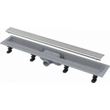   Alca Simple Zuhanyfolyóka 550 mm hosszú rozsdamentes matt acél ráccsal APZ9-550M