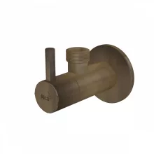   Alca - Sarokszelep szűrővel 1/2×1/2, bronz-antic ARV003-ANTIC