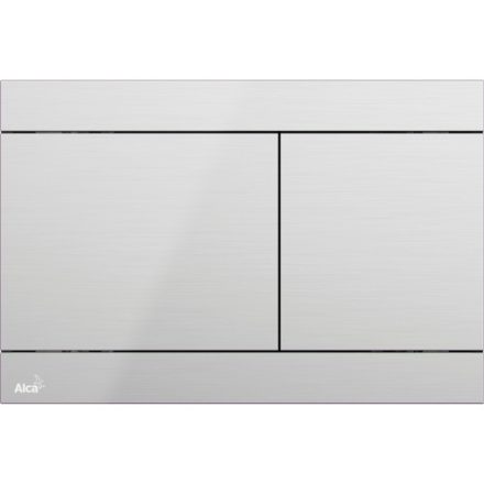 Alcaplast Nyomólap rozsdamentes-félmatt FUN-INOX