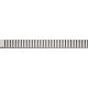 Alcaplast Line Padlóösszefolyó Rács 750mm LINE-750M
