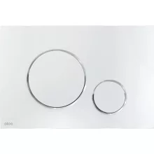 Alca THIN Nyomólap fényes króm kivitelben