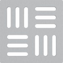 Alca - Rozsdamentes rács padlóösszefolyókhoz MPV011