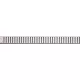 Alca Pure Padlóösszefolyó Rács 1150mm PURE-1150M
