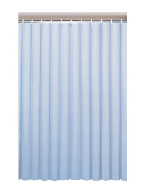 Aqualine PVC zuhanyfüggöny, 180x180 cm, kék, 0201003 M
