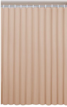 Aqualine PVC zuhanyfüggöny, 180x200 cm, bézs, 0201004 BE