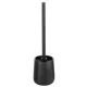 Aqualine Nero kerek WC-kefetartó 08140