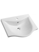 Aqualine ZARA kerámia mosdó 54x44,5 cm fehér 10055