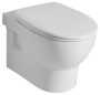 Aqualine Absolut mélyöblítésű fali kerámia WC csésze 35x50 cm Rimless, fehér 10AB02002