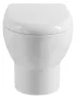 Aqualine Absolut mélyöblítésű fali kerámia WC csésze 35x50 cm Rimless, fehér 10AB02002