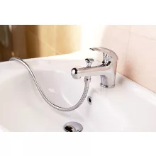 Aqualine Kasiopea mosdócsaptelep zuhanyváltóval króm kivitelben