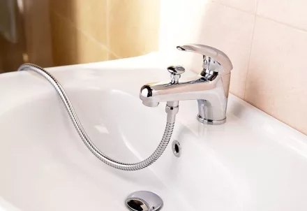 Aqualine Kasiopea mosdócsaptelep zuhanyváltóval króm kivitelben