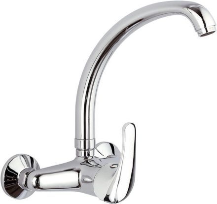 Aqualine Kasiopea fali mosdó csaptelep, króm 1107-13