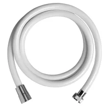 Aqualine NOPEL PVC zuhanycső, 150 cm, fehér, 11078