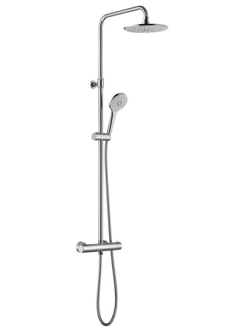 Aqualine SKY teleszkópos zuhanyoszlop, termosztátos csapteleppel, króm 1202-18