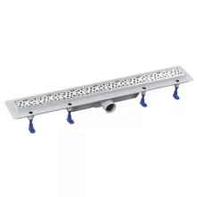 Aqualine Marmi padlóösszefolyó 710 mm, inox 1702-70
