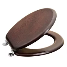 Aqualine WC-ülőke 37x6x43 cm, dió 1705-11