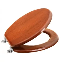 Aqualine WC-ülőke 37x6x43 cm, cseresznye 1705-12