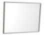 Aqualine Tükör 40x30 cm, fehér, pvc kerettel, 22436