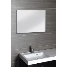   Aqualine csiszolt tükör 100x80 cm akasztó és keret nélkül 22499