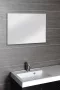 Aqualine csiszolt tükör 100x80 cm akasztó és keret nélkül 22499