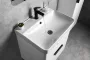 Aqualine Zen kerámia beépíthető mosdó 60x45 cm, fehér 3060