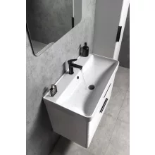   Aqualine Zen kerámia beépíthető mosdó 80x45 cm, fehér 3080