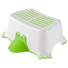   Aqualine Duck gyerekfellépő 435x154x343 mm, zöld/fehér 366411