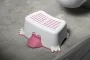 Aqualine Duck gyerekfellépő 435x154x343 mm, rózsaszín/fehér 366413