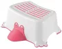 Aqualine Duck gyerekfellépő 435x154x343 mm, rózsaszín/fehér 366413